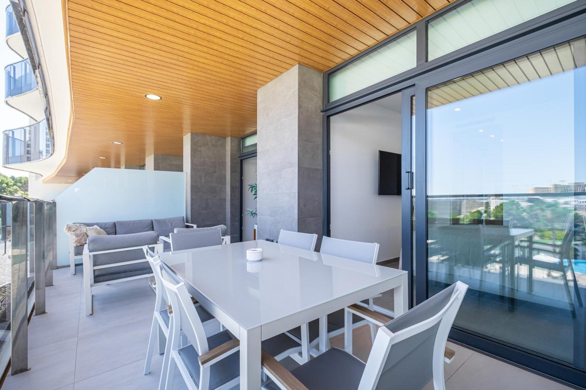 Apartamento Sunset Waves Siesta Benidorm Exterior foto